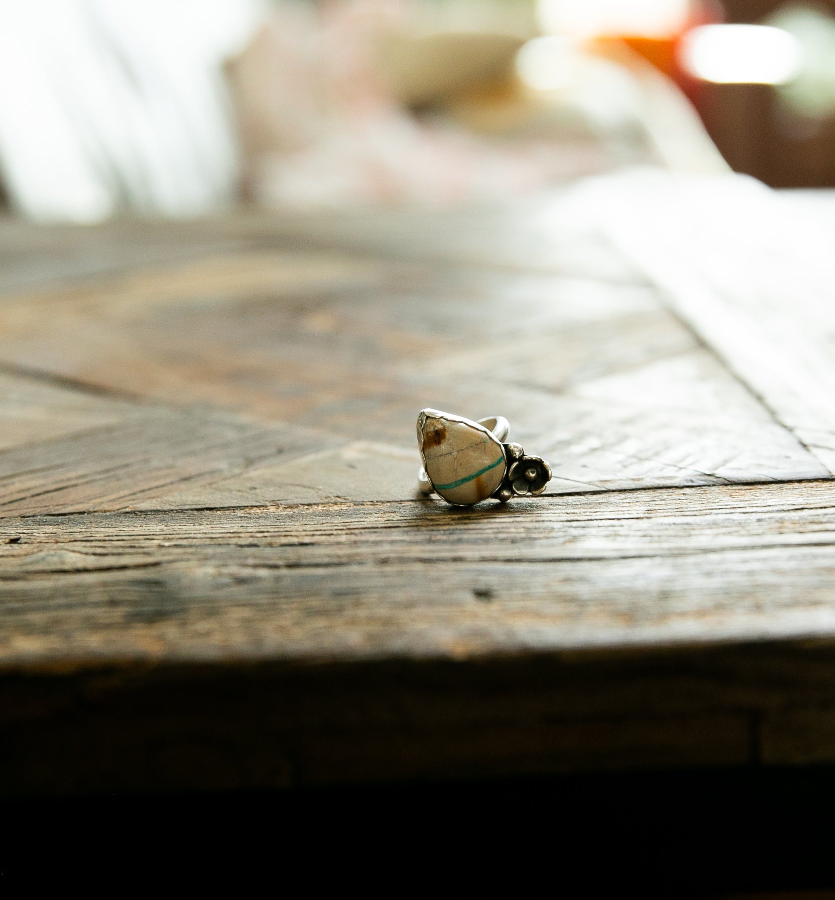Royston Ribbon Flower Ring