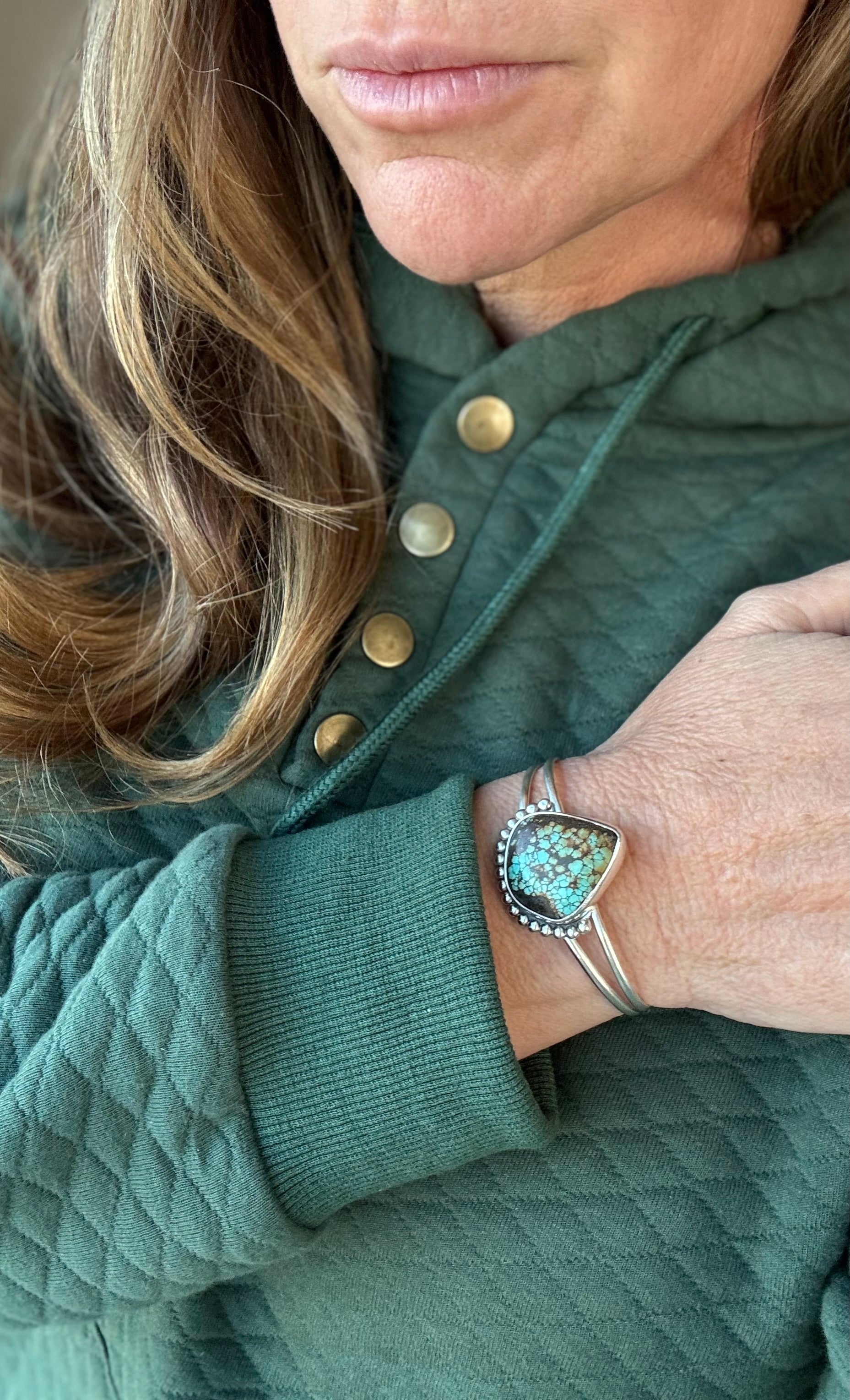 ****SOLD** Hubei turquoise cuff