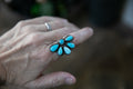 Adorable 1/2 Daisy Ring