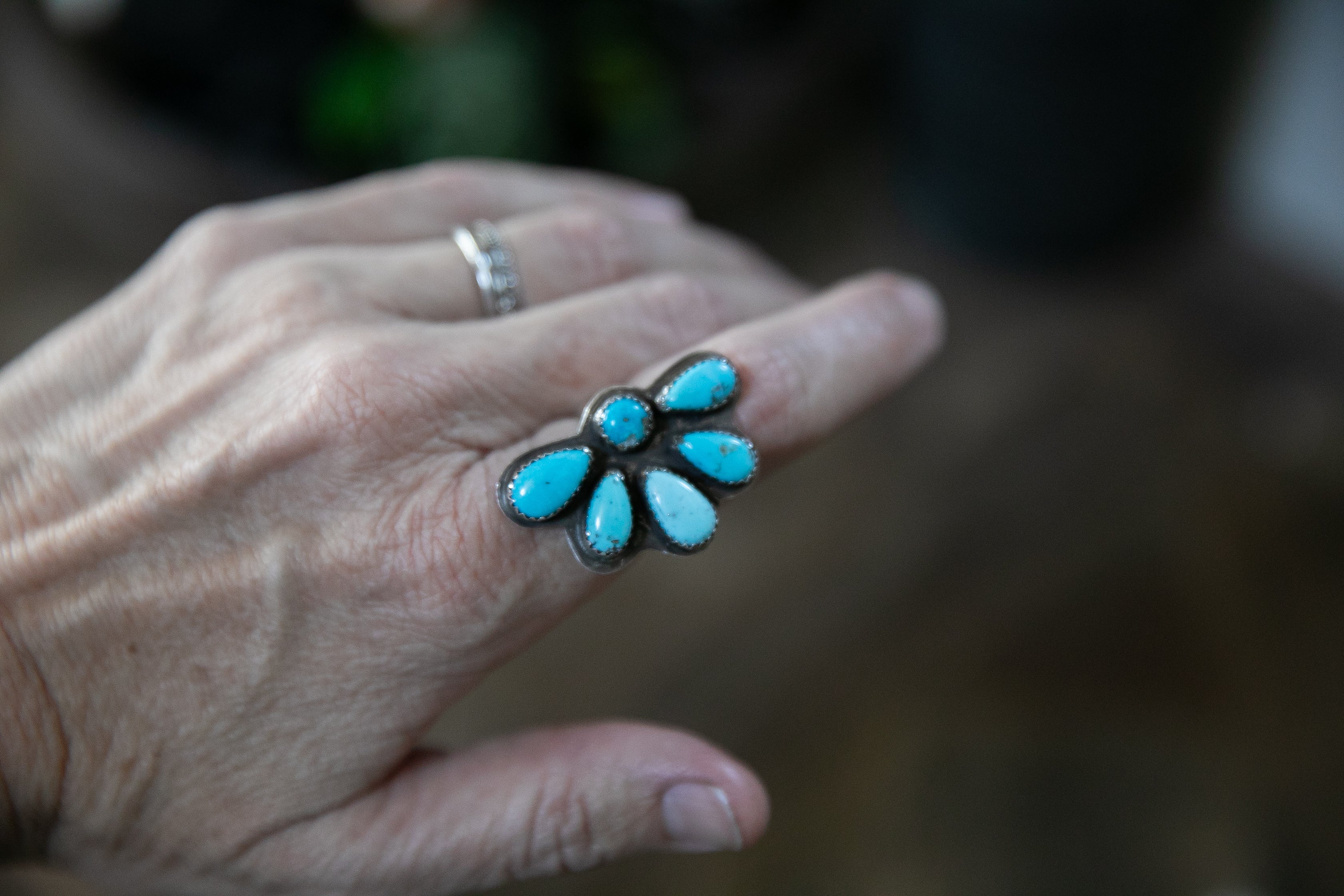 Adorable 1/2 Daisy Ring