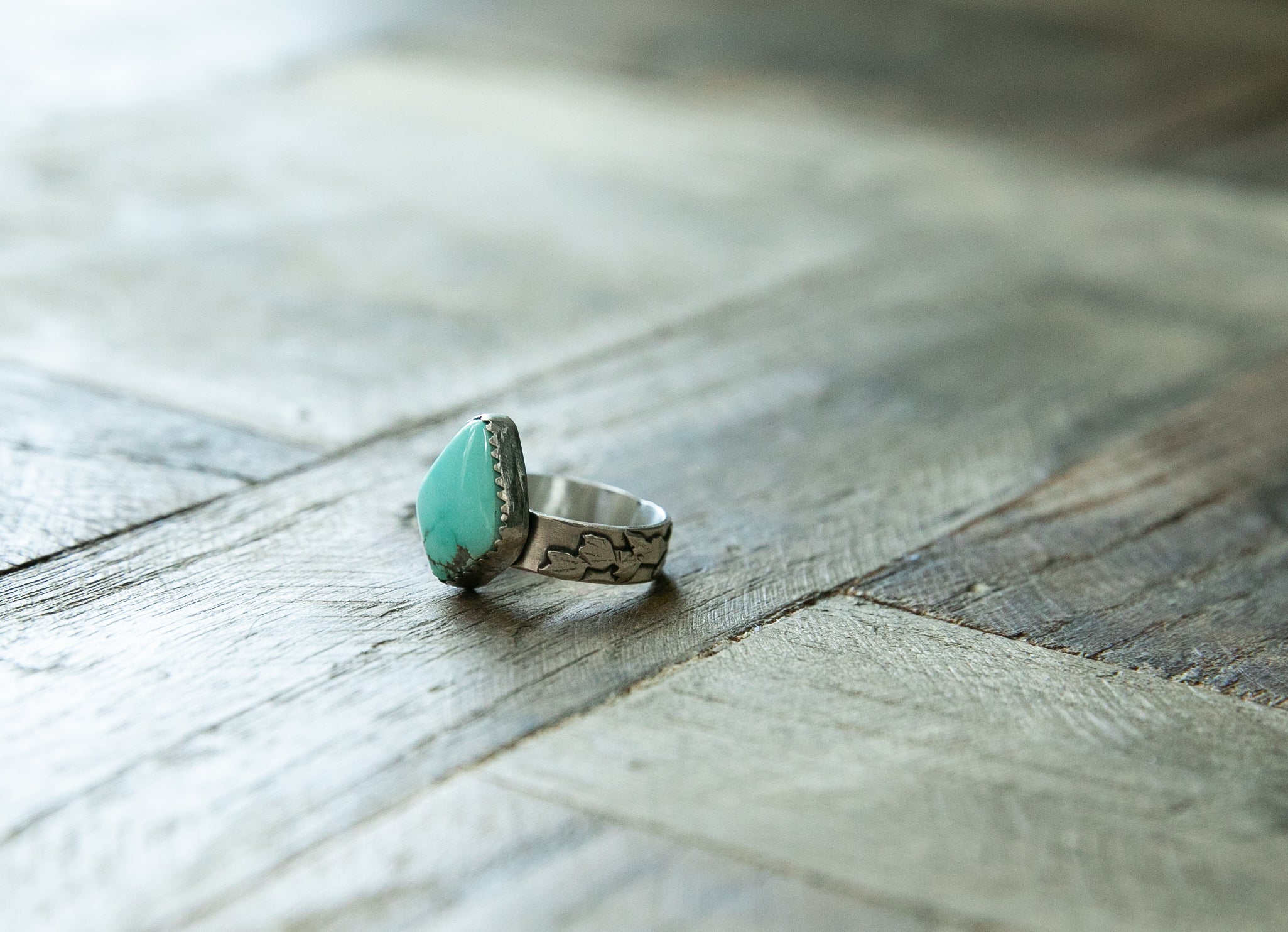 Royston turquoise ring