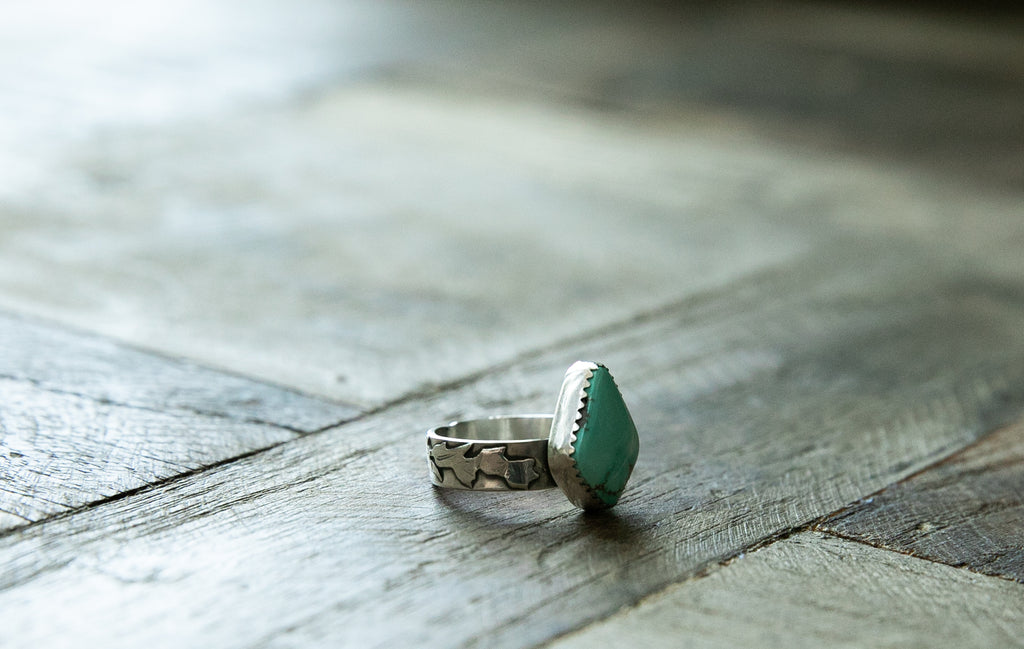 Royston turquoise ring
