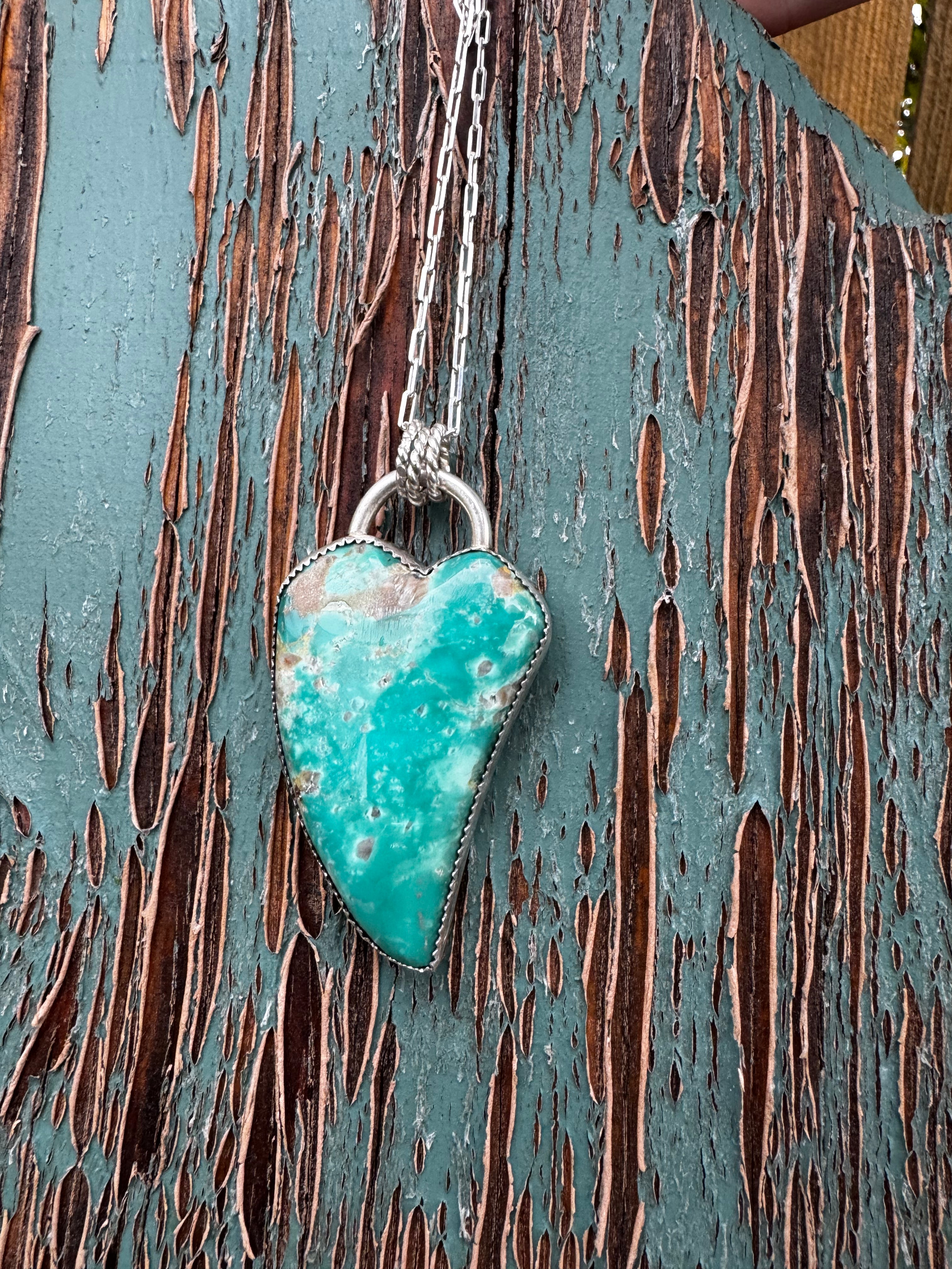 Royston turquoise pendant