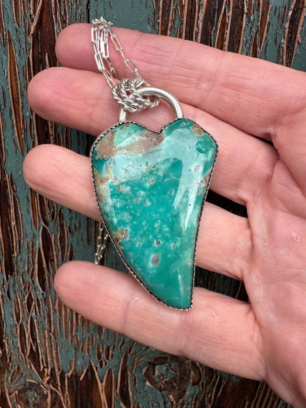 Royston turquoise pendant
