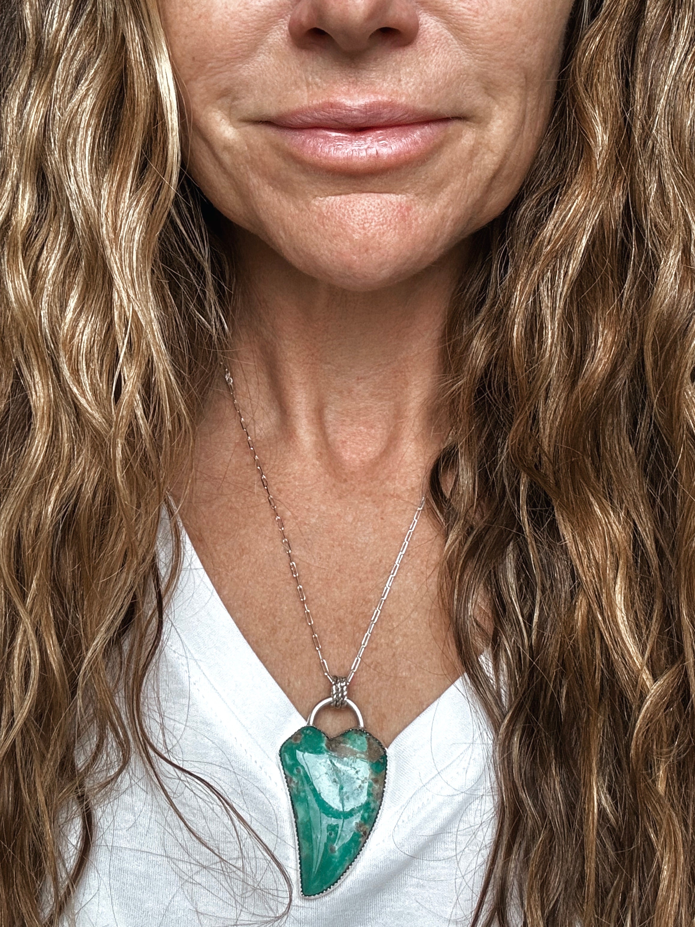 Royston turquoise pendant