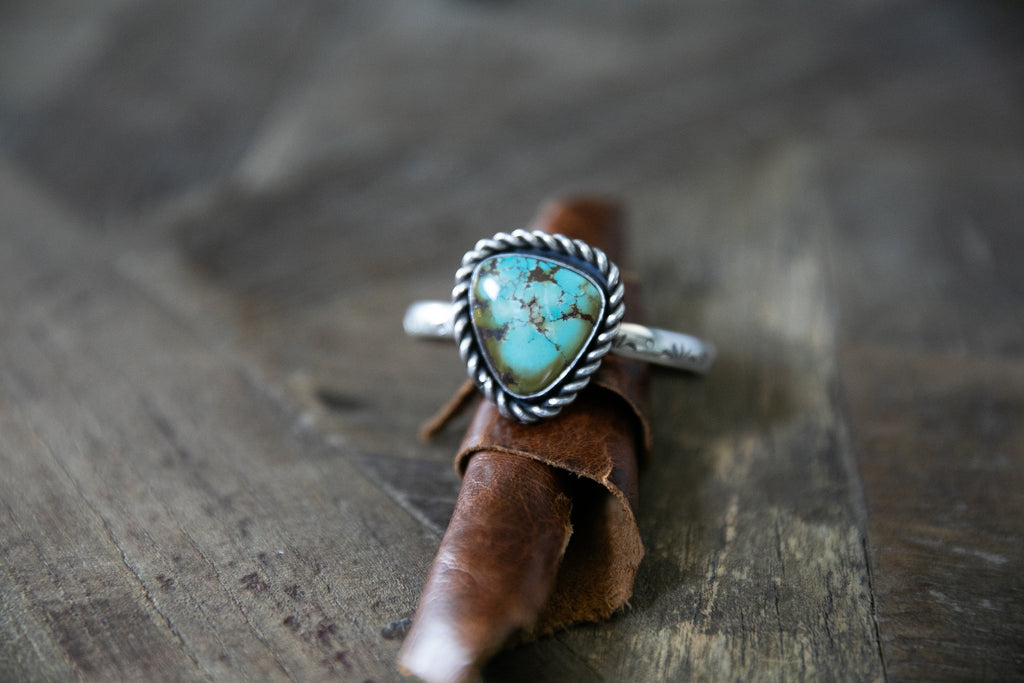 Hubei Turquoise Silver Cuff
