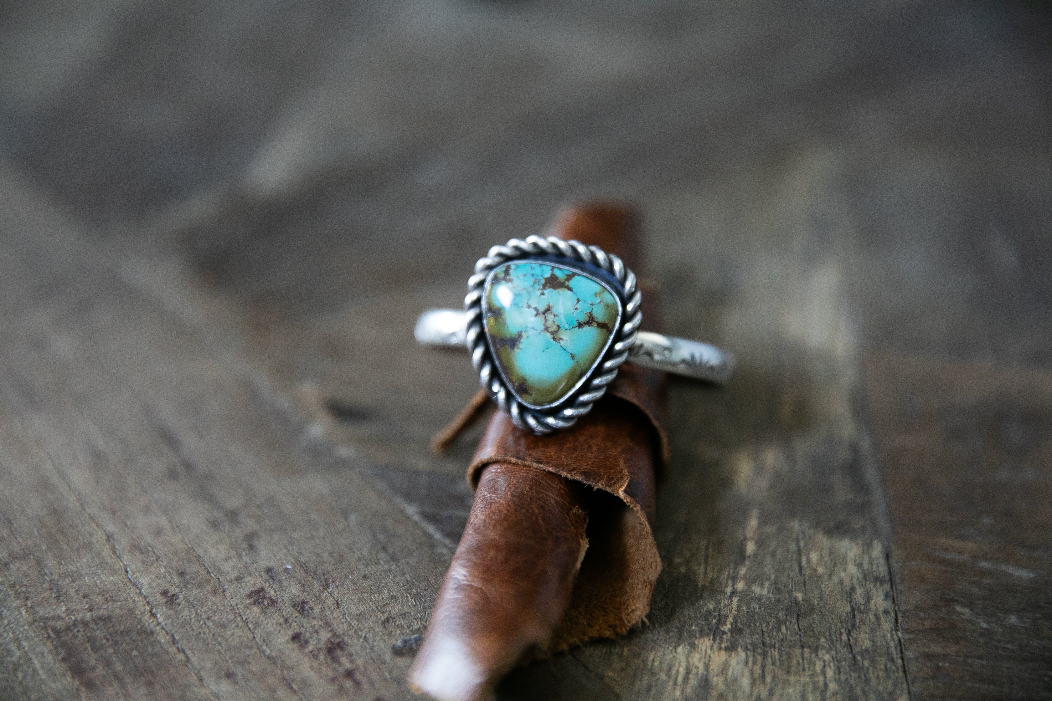 Hubei Turquoise Silver Cuff