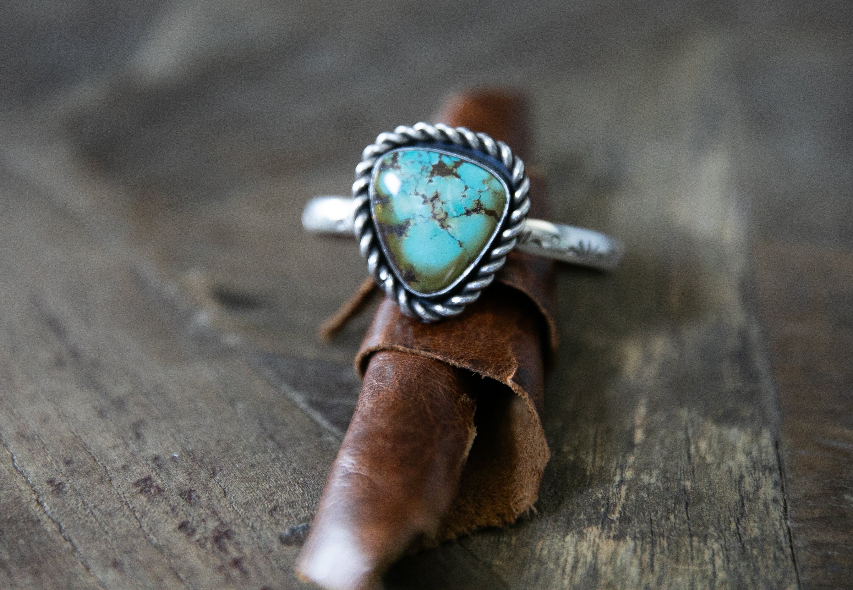 Hubei Turquoise Silver Cuff